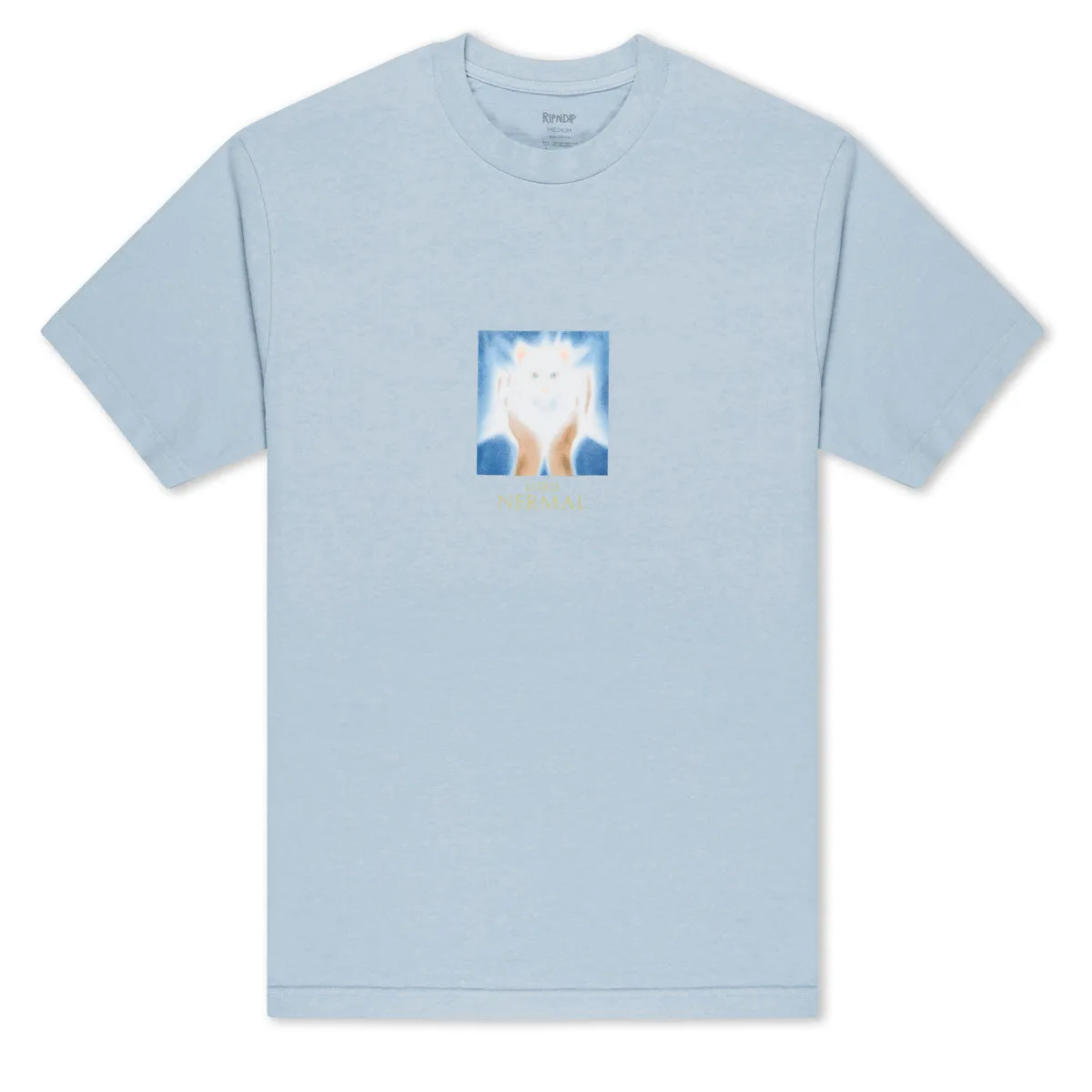 RIPNDIP Nerm In The Clouds T-Shirt - Powder Blue Planters Hair Extensions