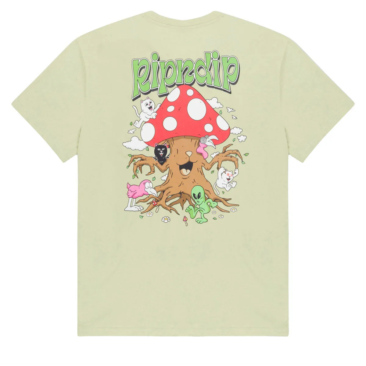 RIPNDIP Playground T-Shirt - Light Moss Loungewear Phone Cases