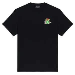 RIPNDIP Smoking Rasta Alien Pocket T-Shirt - Black Deodorant Luggage