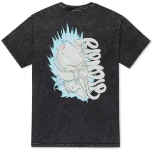 RIPNDIP Strong Nerm Baby T-Shirt - Black Wash Deodorant Beaded Accents