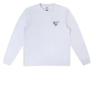 Rivvia Floral Pursuit Long Sleeve T-Shirt - White Consoles Stylish Footwear