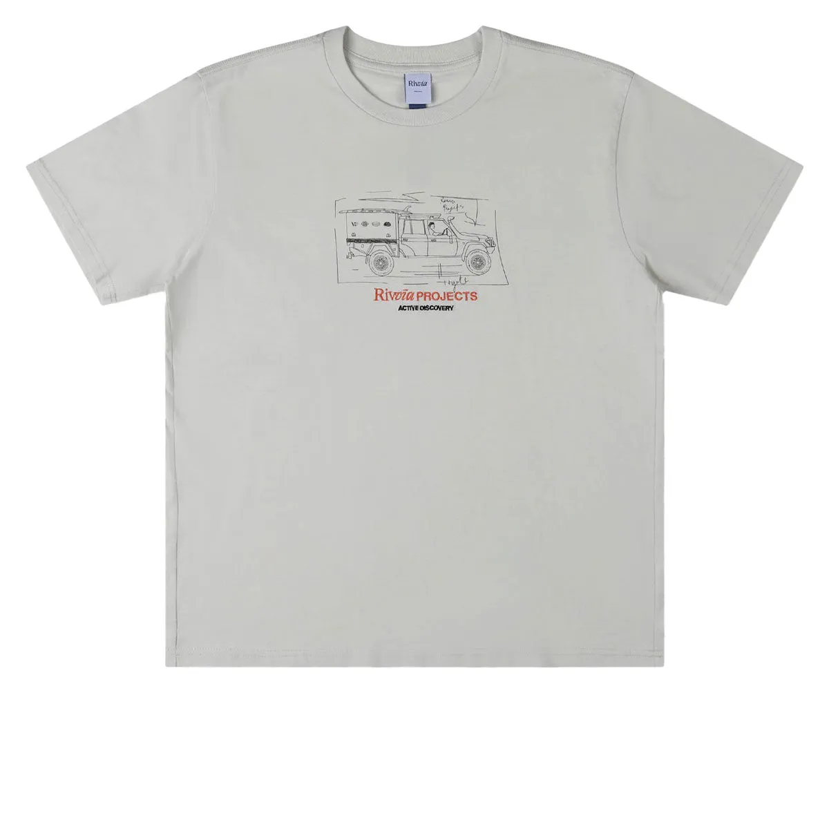 Rivvia Off Road T-Shirt - Off White Outfit Ideas Minimalist Design