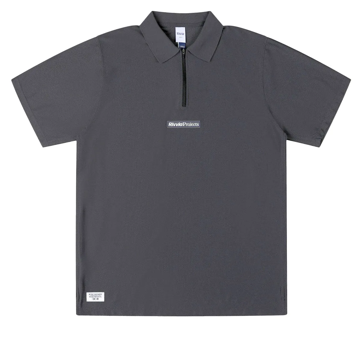 Rivvia Subject Matter Polo Shirt - Metal Sporting Goods Designer Brands