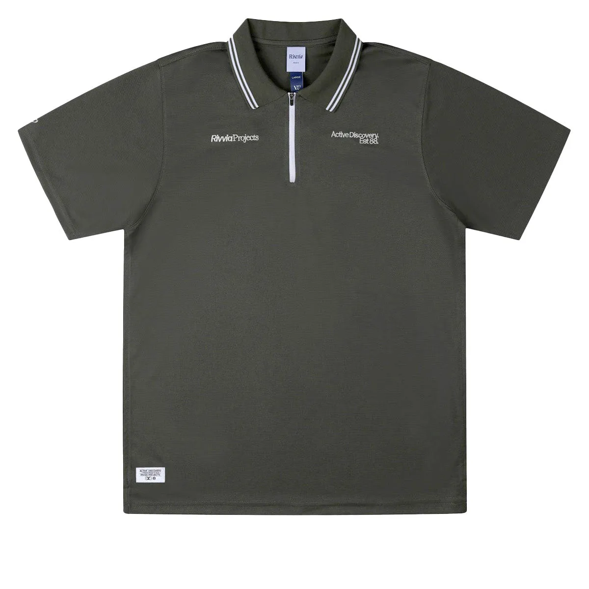 Rivvia Swing Foundation Polo Shirt - Olive Shampoo Model Kits