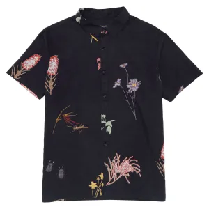Roark Gonzo Woven Shirt - Black Ebooks Swim Gear