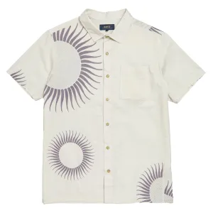 Roark Gonzo Woven Shirt - Shark Decorations Cameras