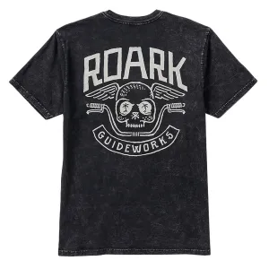Roark Guideworks T-Shirt - Black Organic Food Stamps