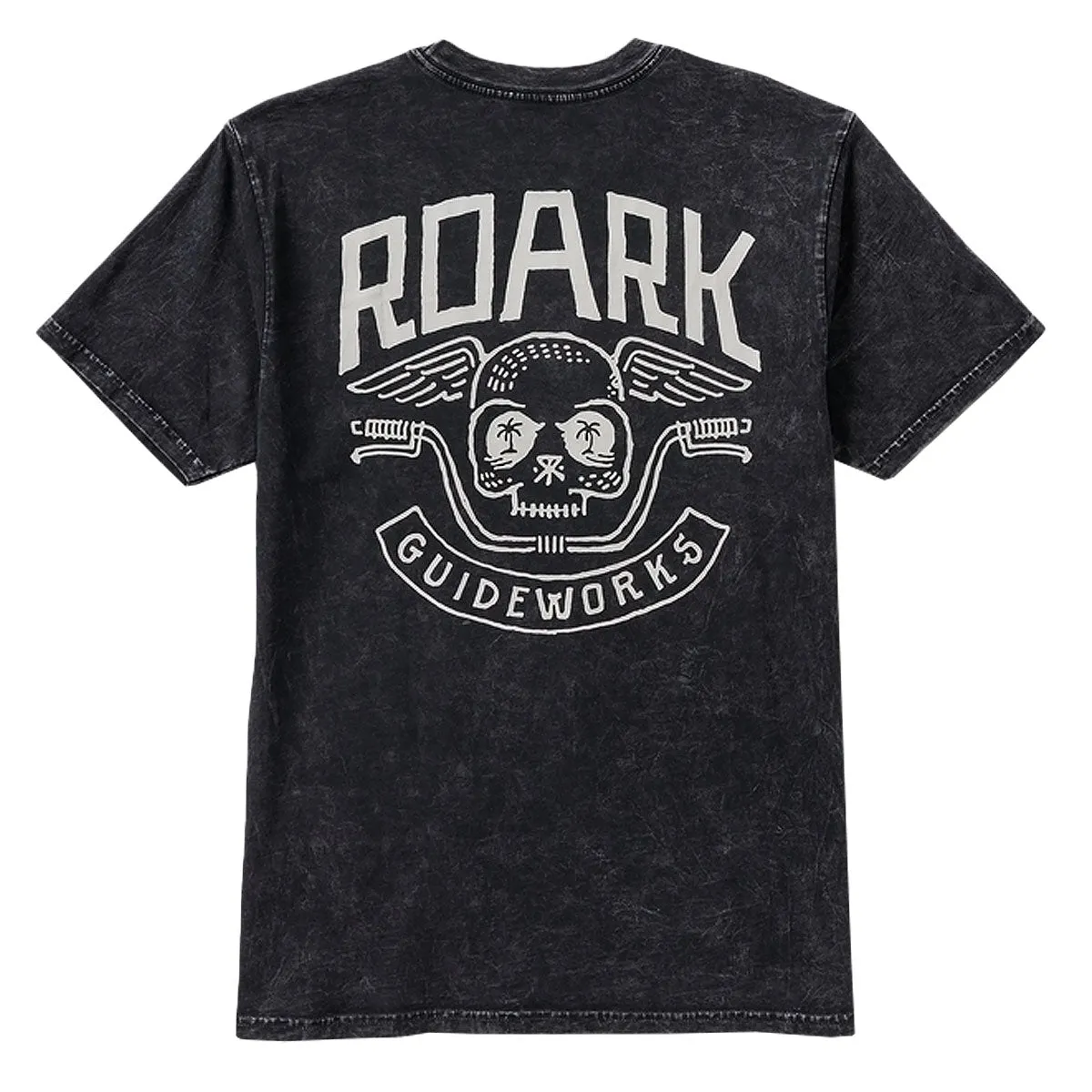 Roark Guideworks T-Shirt - Black Organic Food Stamps