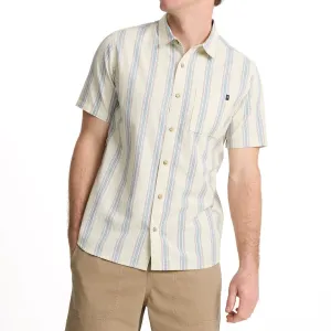 Roark Journey Woven Shirt - Stripe Seafoam Web Development Events
