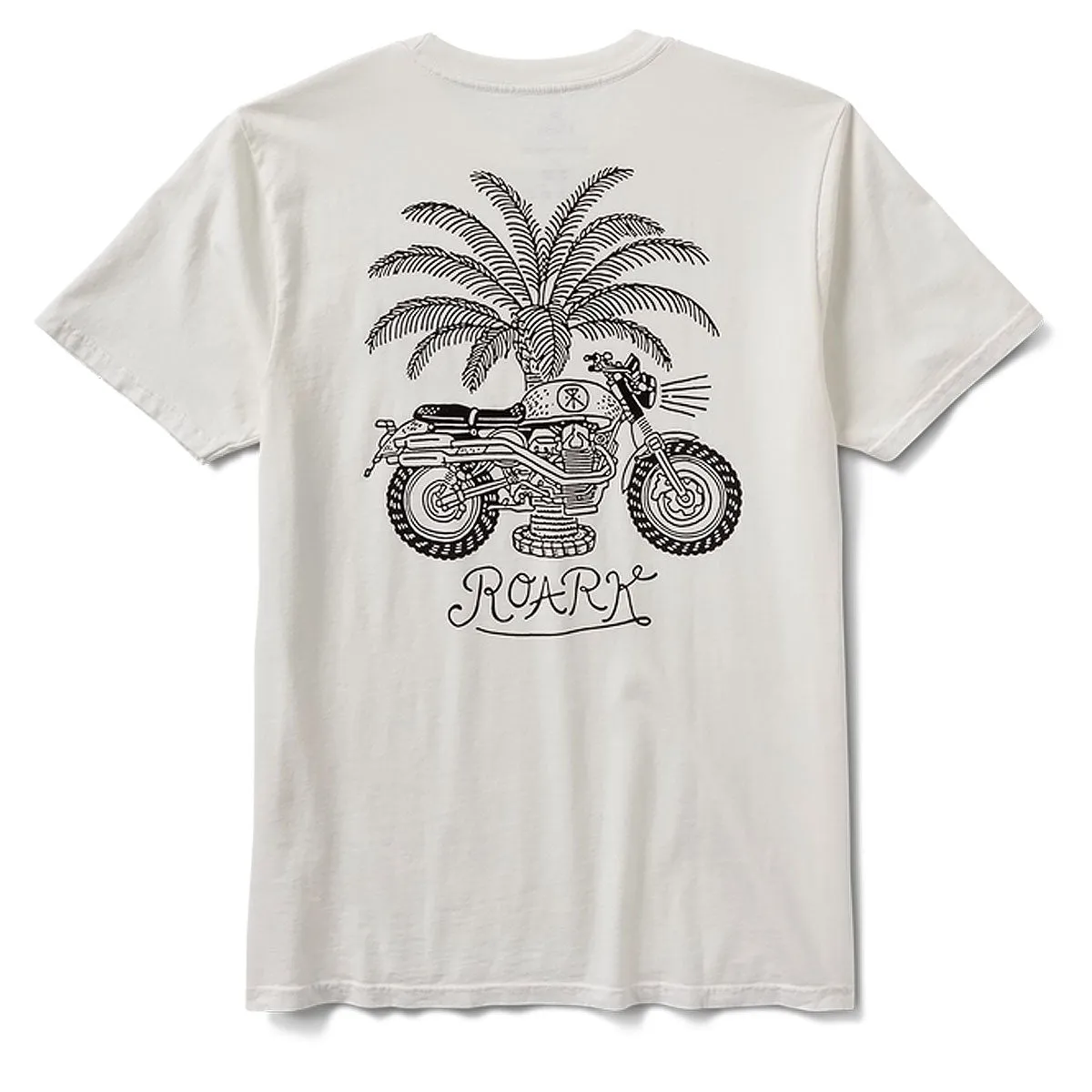 Roark Moto T-Shirt - Off White School Supplies How to Style