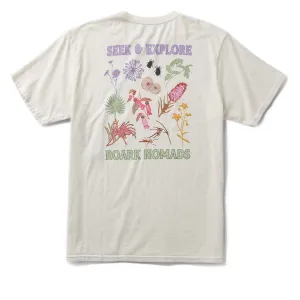 Roark Seek & Explore T-Shirt - Off White Hair Extensions Affordable Fashion