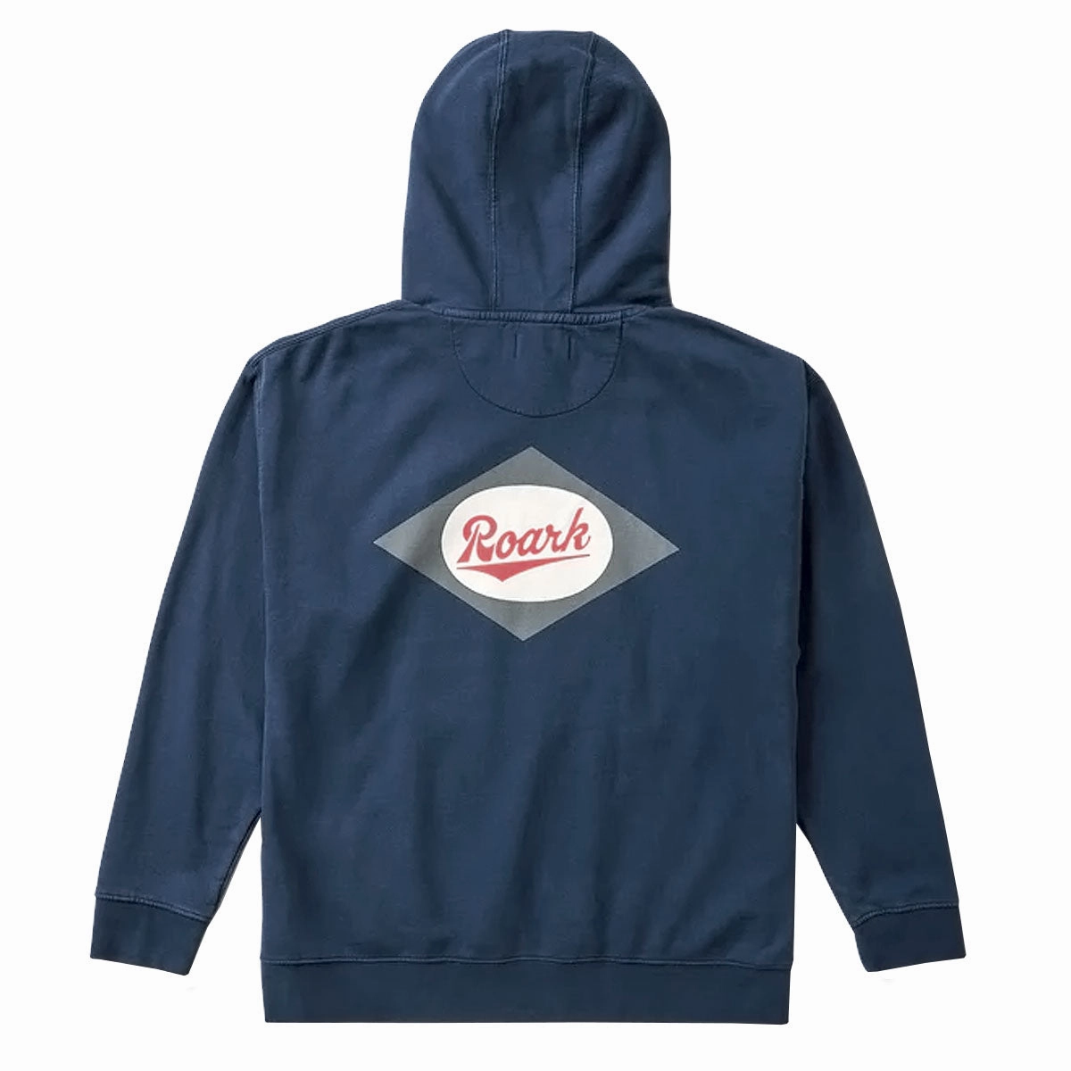 Roark Diamond Script Fleece Hoodie - Navy Stationery Education