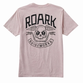 Roark Guideworks T-Shirt - Dusty Violet Cameras BBQ Grills