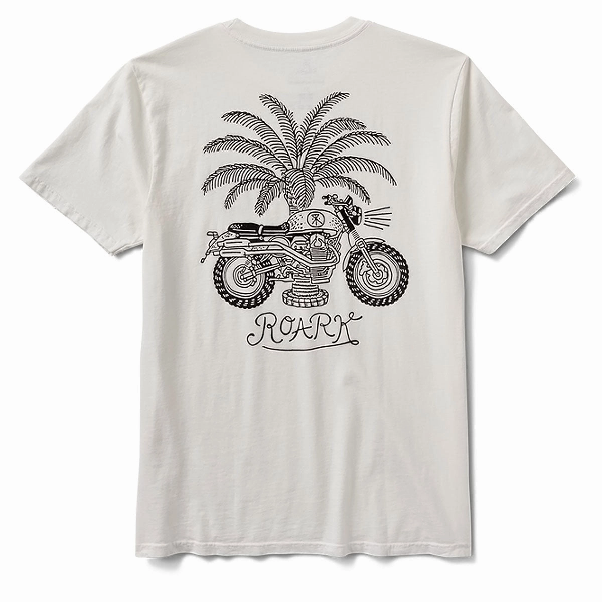 Roark Moto T-Shirt - Off White School Supplies How to Style