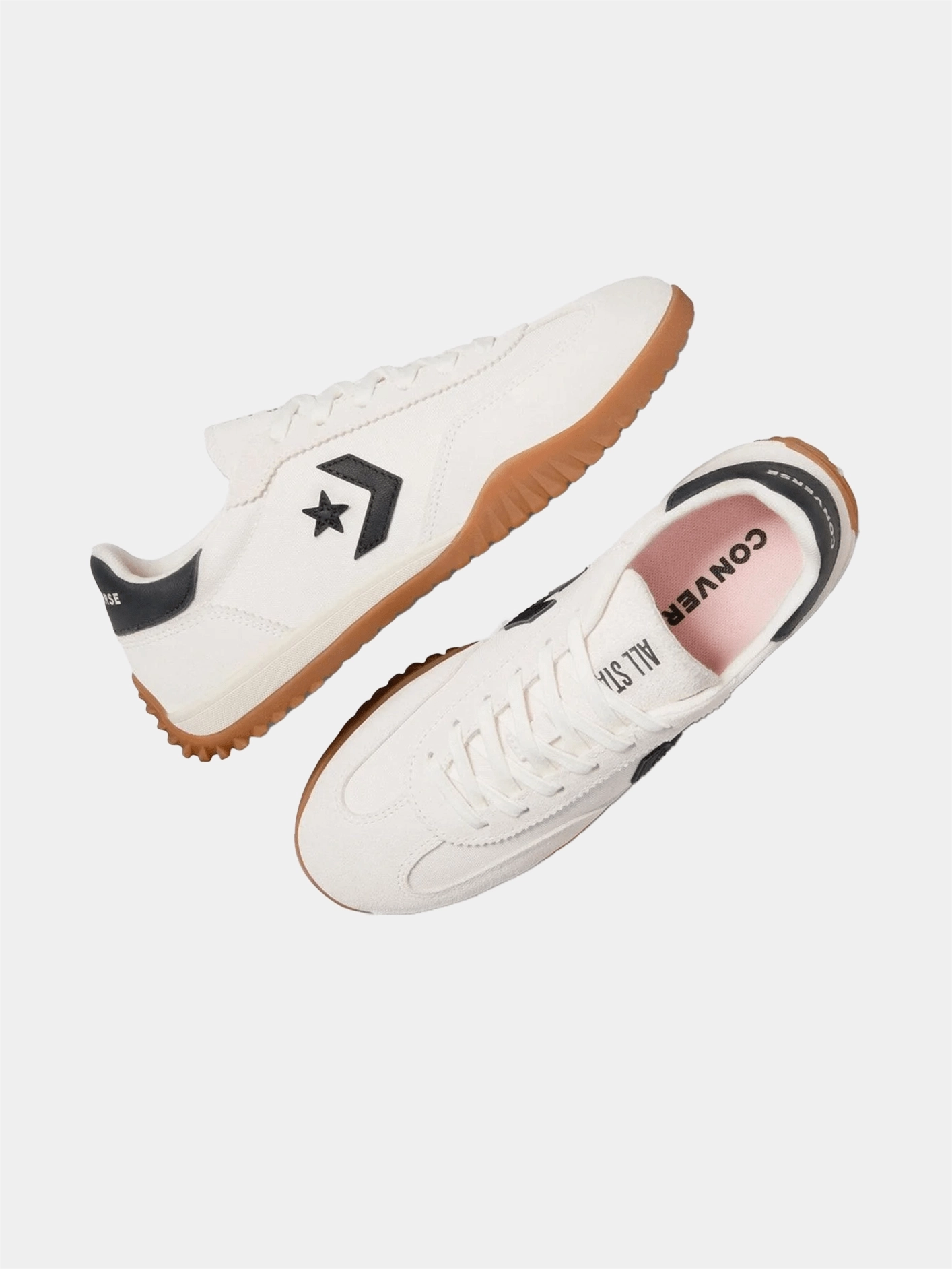 Run Star Trainer - Cream Sleek Design