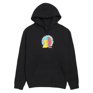 Running Shoes Krooked Mad Back Fill Hoodie - Black/Multi Color Print Skin Care