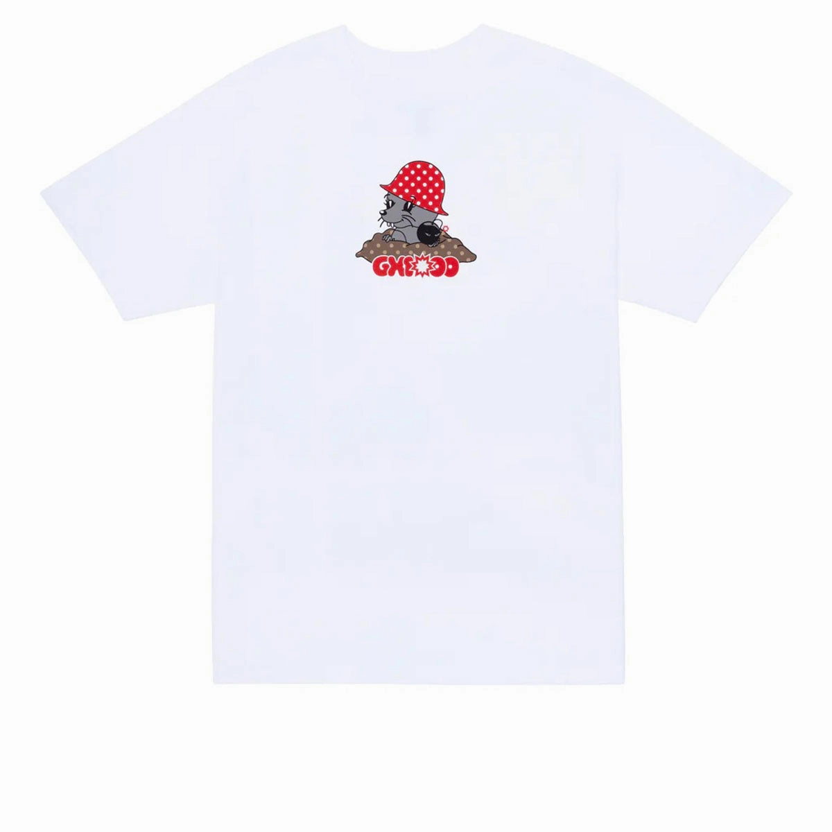 Running Shoes GX1000 Mole T-Shirt - White Fashion Inspiration