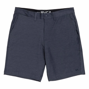 RVCA Back In Hybrid Shorts - Denim Heather Boxes Modern Fashion