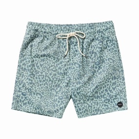 RVCA Barnes Elastic 17 Boardshorts - Blue Haze DVDs Invitations