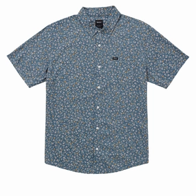 RVCA Compact Shirt - Vintage Navy Beauty Products CDs