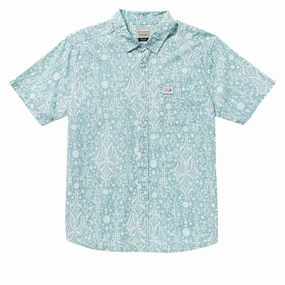 RVCA Jacobs Archive Print Shirt - Blue Haze Fan Gear Hotel Amenities