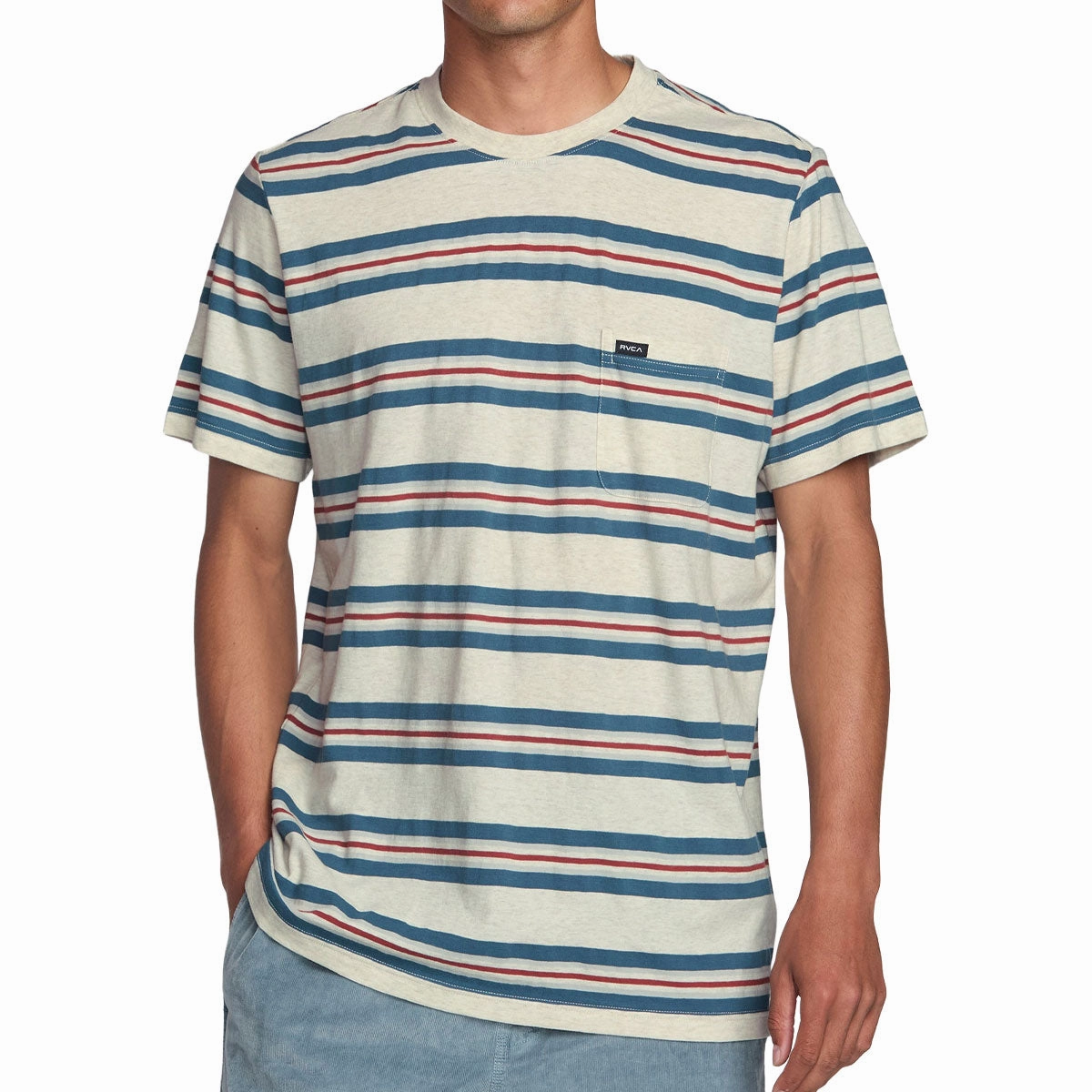 RVCA Magnolia Crew Shirt - Ceramic Patio Furniture Retro Fashion
