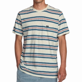 RVCA Magnolia Crew Shirt - Ceramic Patio Furniture Retro Fashion