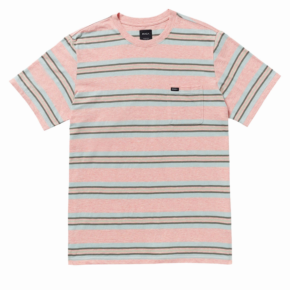 RVCA Magnolia Crew T-Shirt - Peach Floor Mats Tops