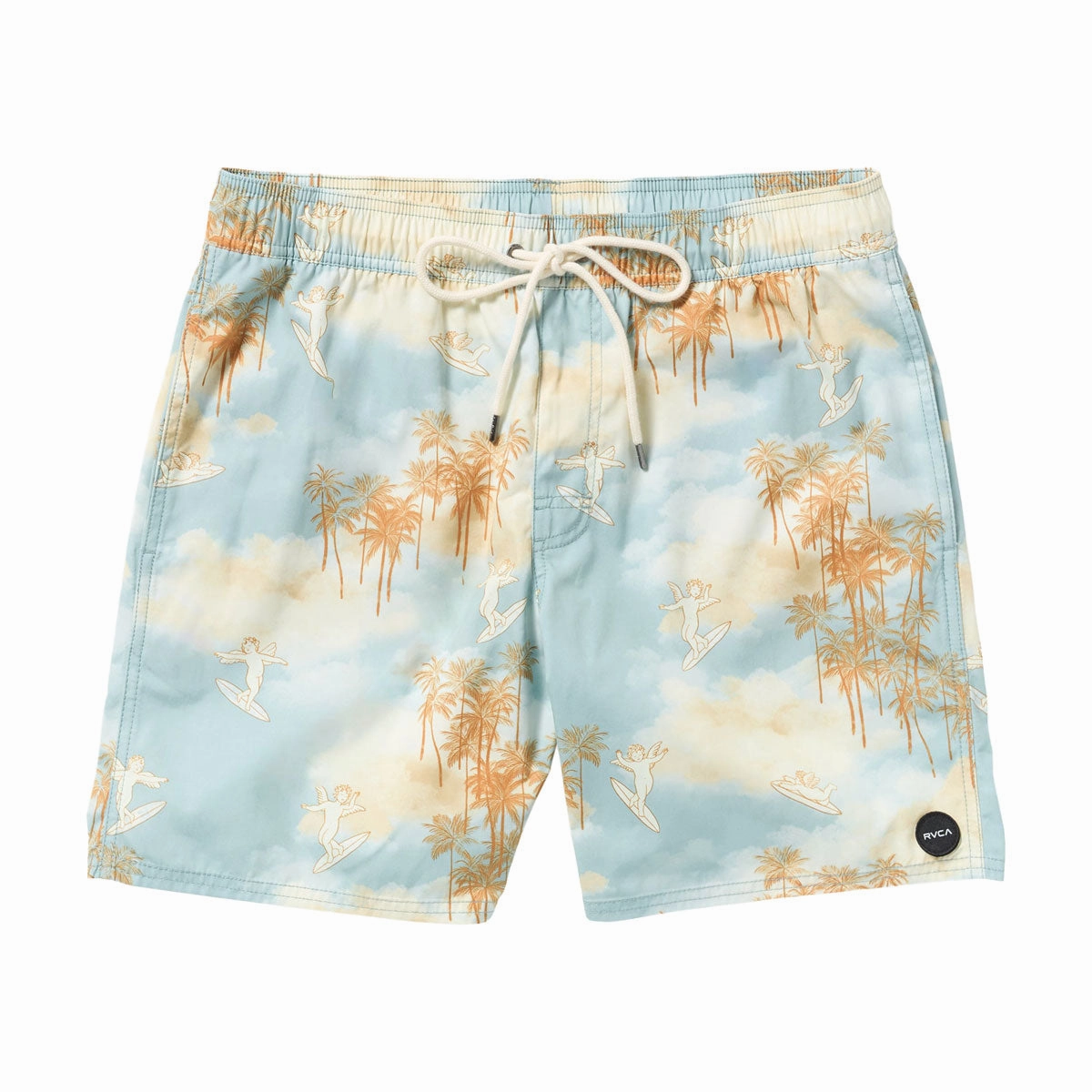 RVCA Perry Elastic 17 Boardshorts - Sky Blue Fashion Trends Bubble Wrap