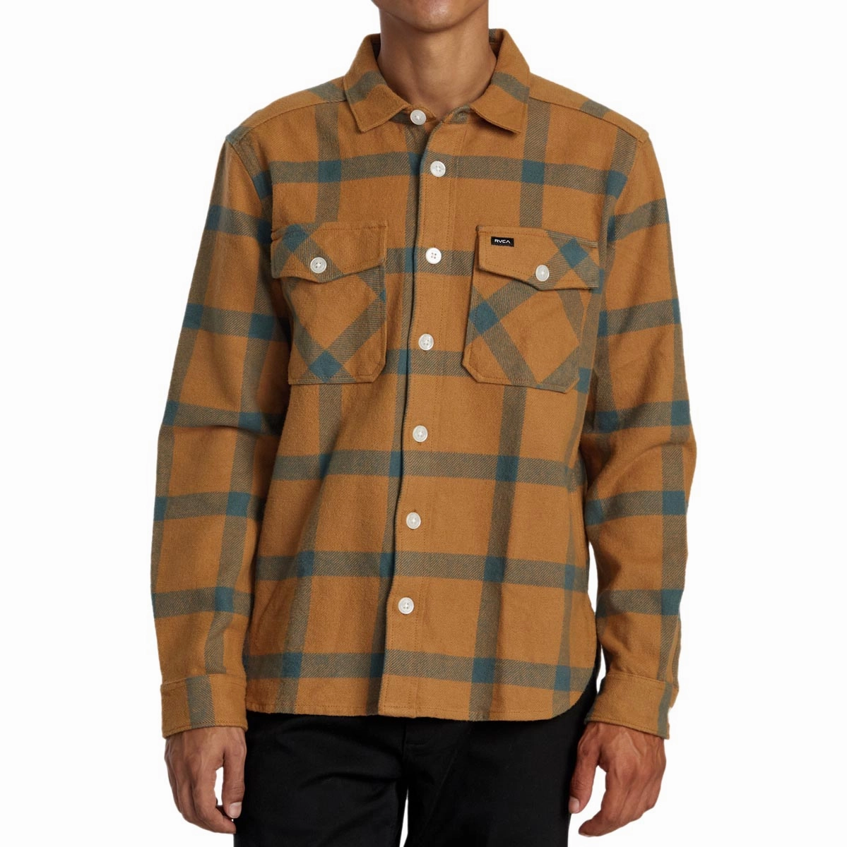 RVCA Va Cpo Shirt - Camel Exercise Equipment Travel Guides
