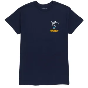 Safety Gear Powell-Peralta Skateboard Skeleton 2 T-Shirt - Navy Hair Accessories