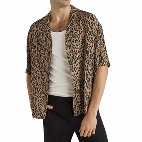 Safety Equipment Rhythm Relaxed Leo Shirt - Mustard Suede Accessories