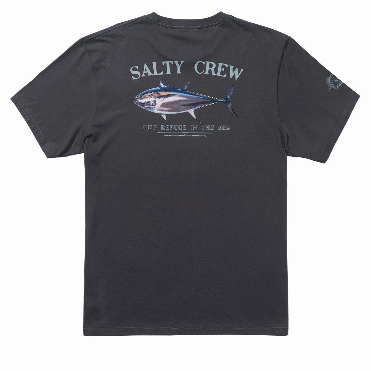 Salty Crew Big Blue T-Shirt - Charcoal Pest Control Exercise Equipment