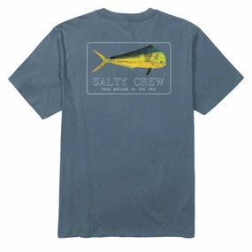 Salty Crew Golden Mahi T-Shirt - Slate Magazines Sporting Events