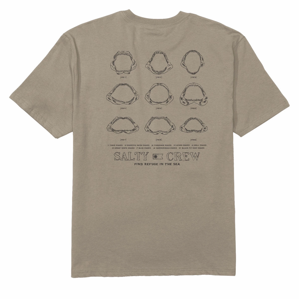 Salty Crew Jawbone Classic T-Shirt - Twig Laundry Detergent Eco-Friendly