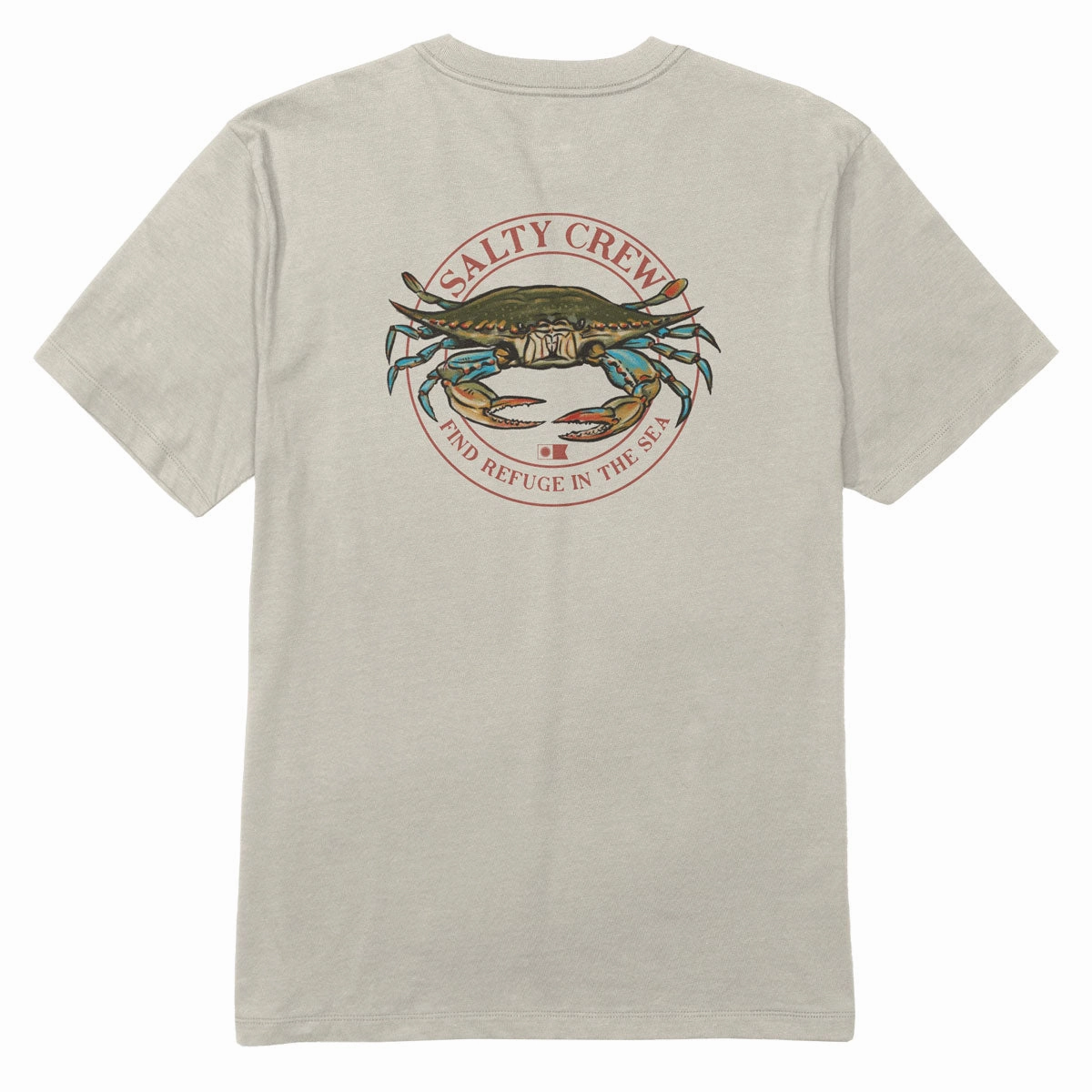 Salty Crew Jimmy T-Shirt - Bone Programming Tools Shipping Supplies