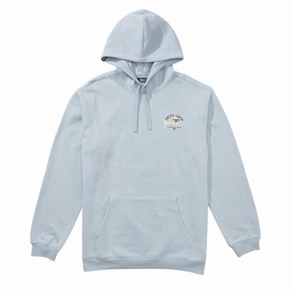 Salty Crew Lurking Fleece Hoodie - Blue Fog Graphic Design Bulk Orders