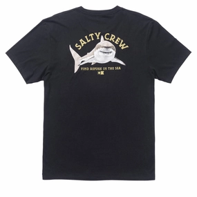 Salty Crew Lurking T-Shirt - Black Hotel Amenities Feminine Care