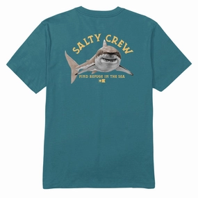 Salty Crew Lurking T-Shirt - Hydro Posters Copiers