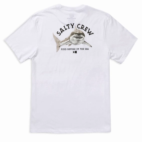 Salty Crew Lurking T-Shirt - White Decals Jumpsuits