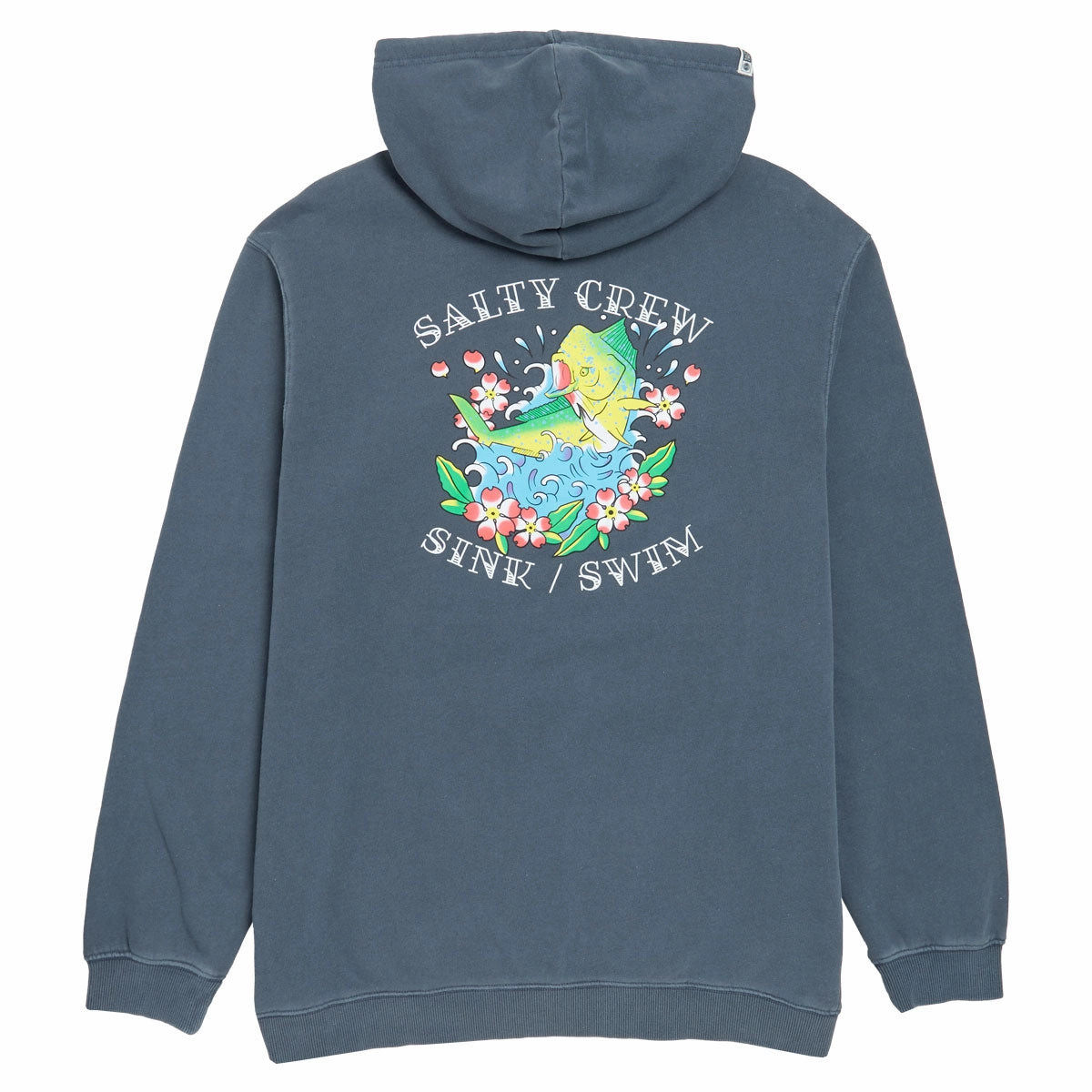 Salty Crew Old School Vintage Fleece Hoodie - Bluefin Costumes Free Shipping