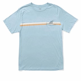 Salty Crew Schooner Vintage T-Shirt - Blue Fog Health Foods Janitorial Supplies