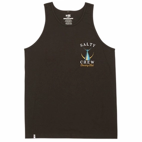 Salty Crew Tailed Tank Top - Black Denim Basics Printed Apparel