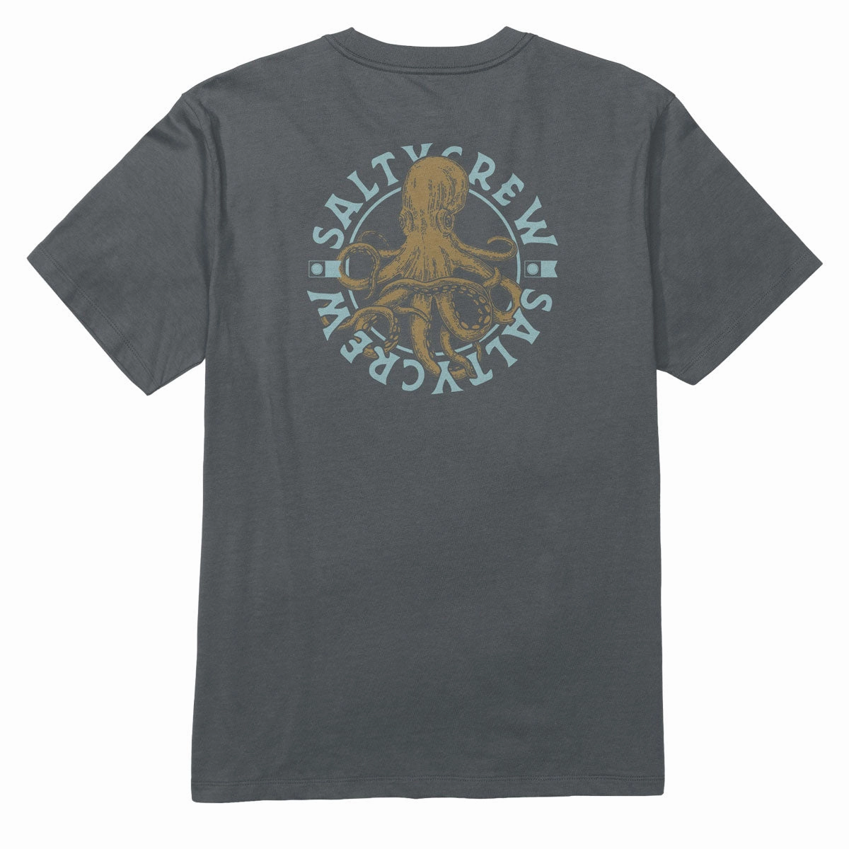 Salty Crew Tentacles T-Shirt - Charcoal Hats Free Shipping