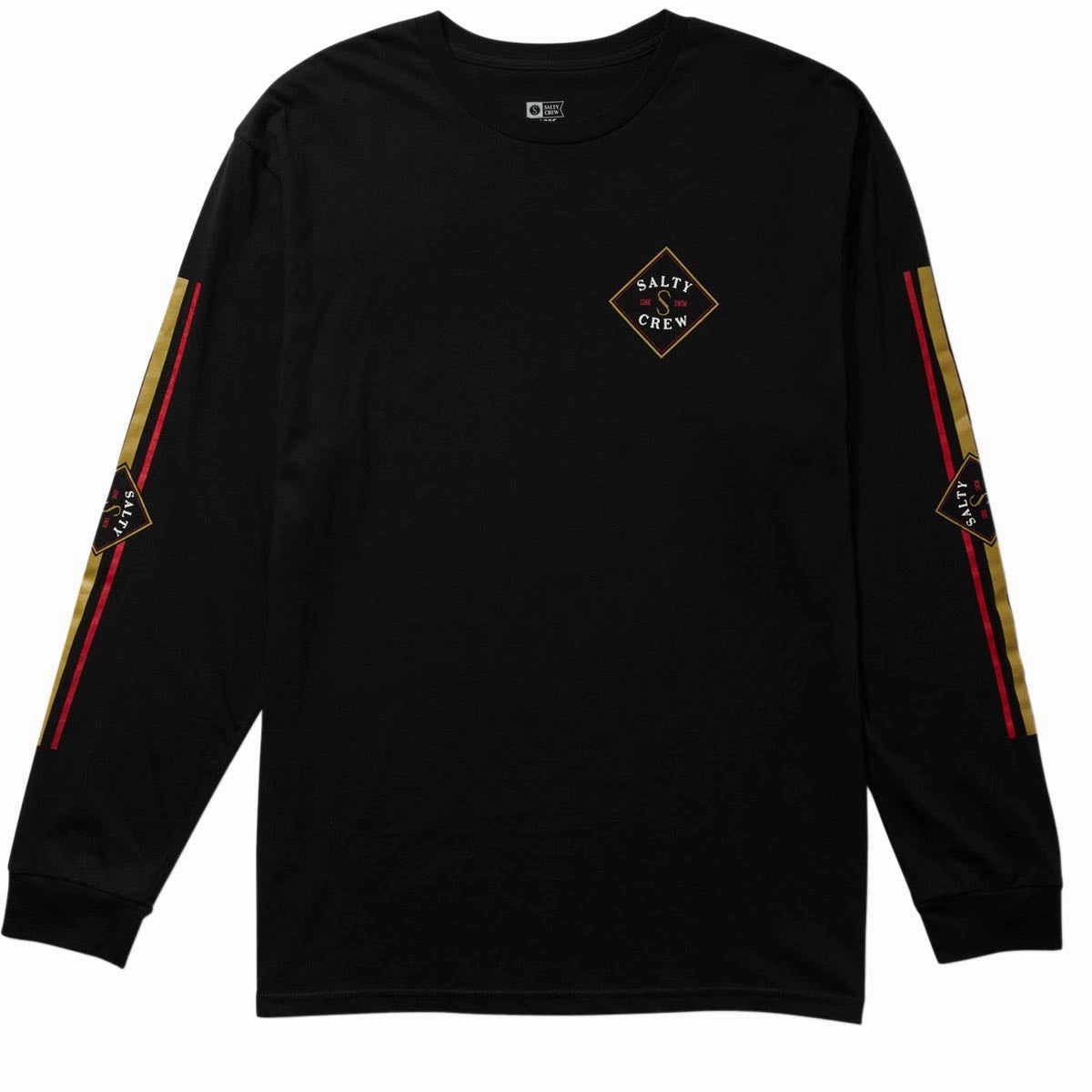 Salty Crew Tippet Color Long Sleeve T-Shirt - Black Pool Supplies Toner