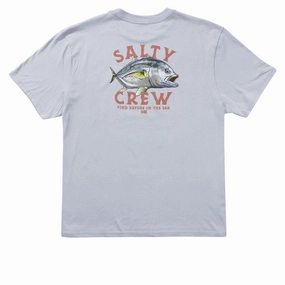 Salty Crew Ulua Classic T-Shirt - Blue Fog Wigs Shop Now