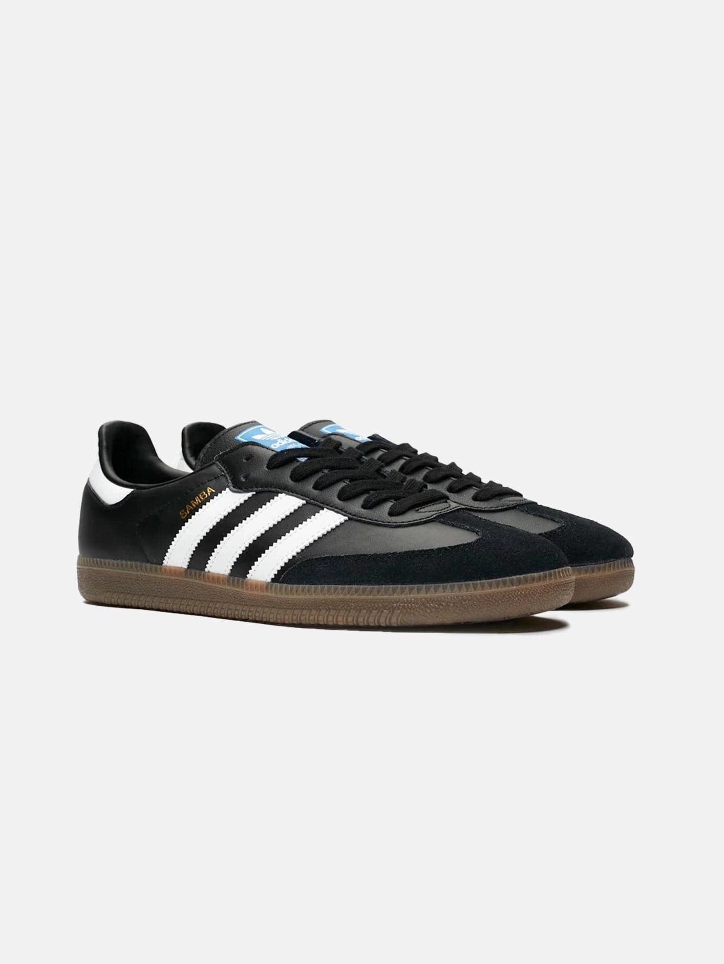 Samba OG "Core Black" Quick Step Move