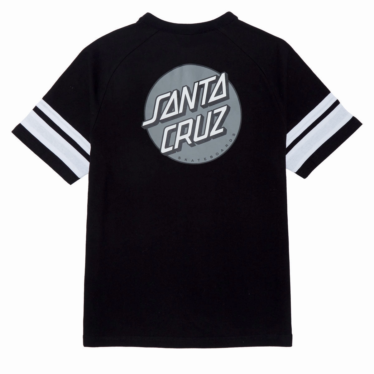 Santa Cruz Bond Henley Shirt - Black/White Fashion Basics Party Favors