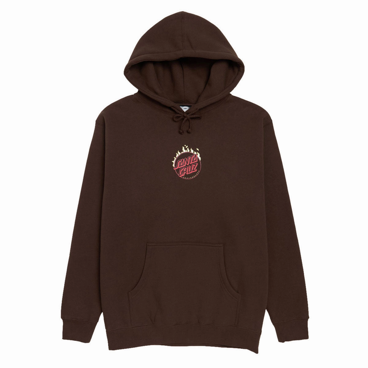 Santa Cruz Burnt Opus Oversized Hoodie - Brown Movies Toner
