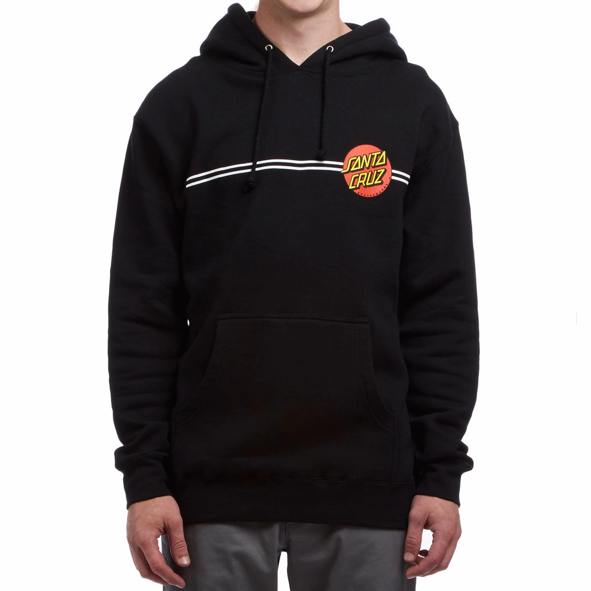 Santa Cruz Classic Dot Hoodie - Black Gloves Chef Wear
